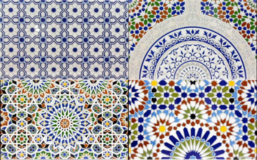 Moroccan oriental tiles - arabic decors