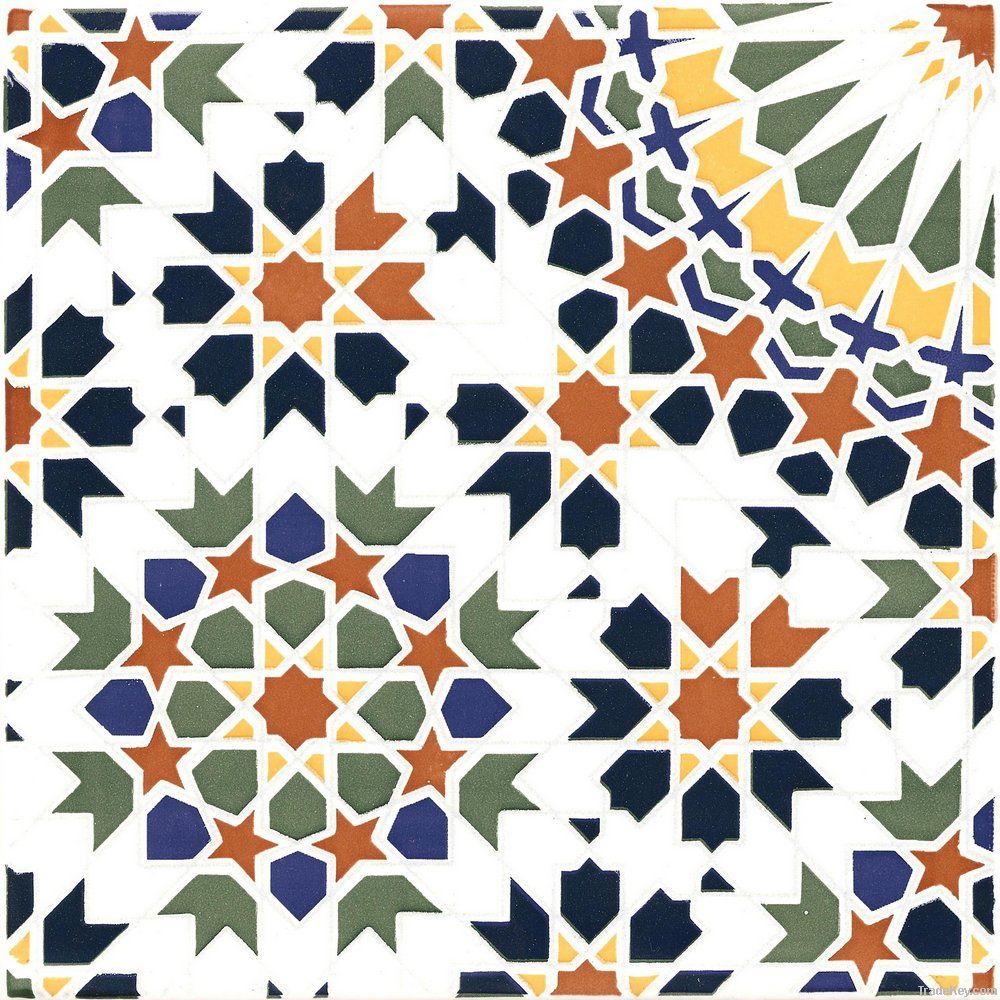 Moroccan oriental tiles - arabic decors