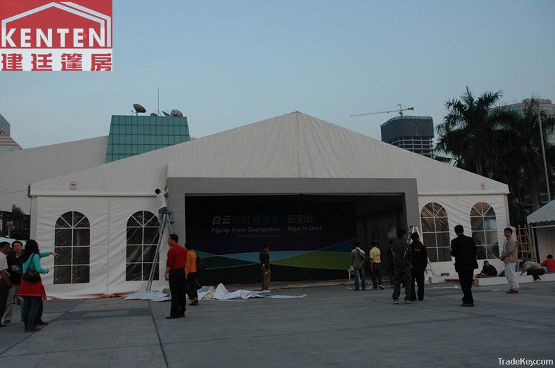 A tent for business exhibition