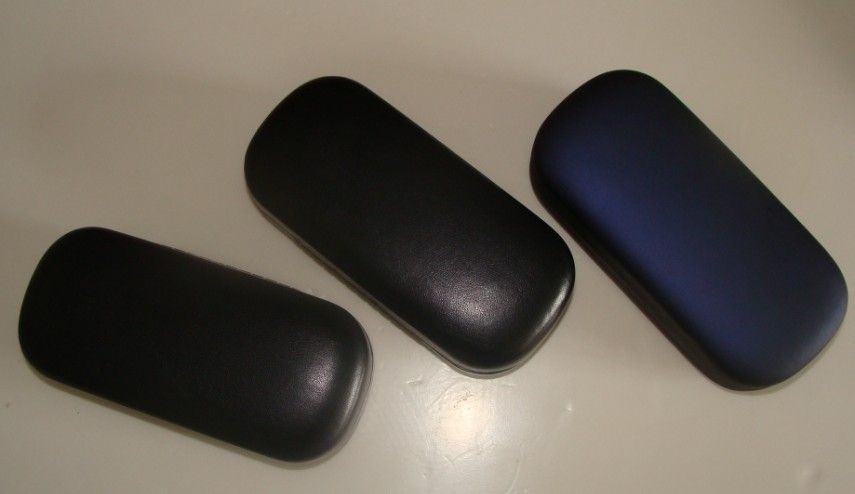 New PU glasses case 