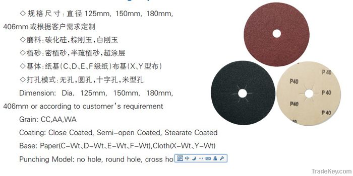 Round Sanding Paper