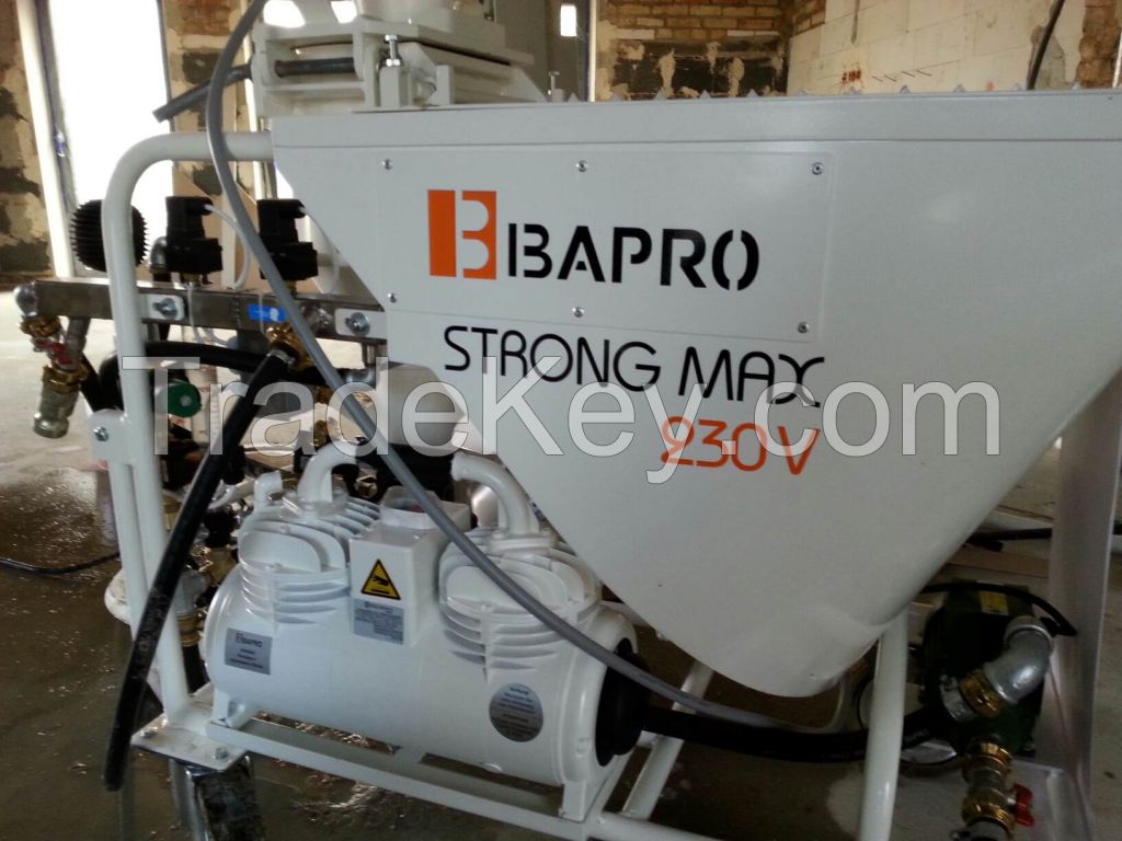 Plastering machine Bapro one STRONG MAX 230V or 400V