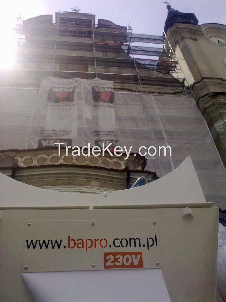 Plastering machine Bapro one STRONG MAX 230V or 400V