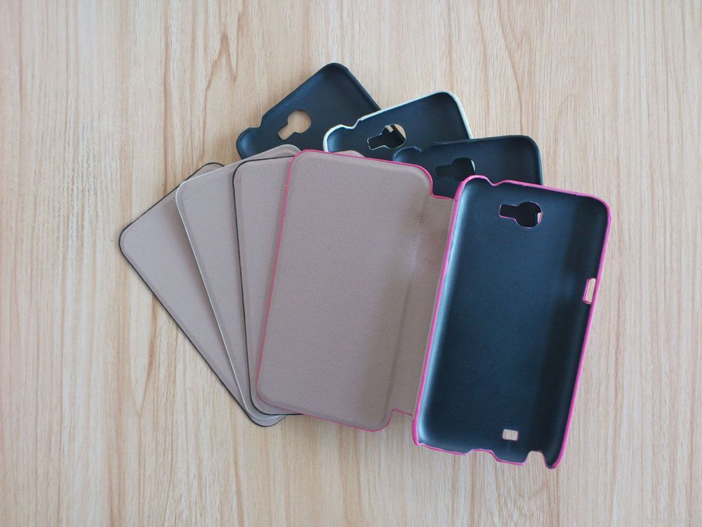 Ultra Slim MINK  Texture Flip Leather Case for Samsung Galaxy