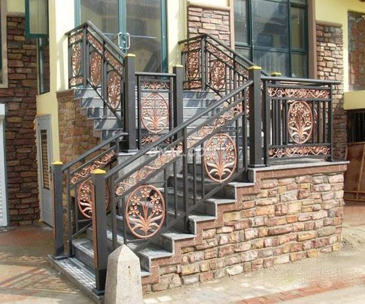 wrought iron raing