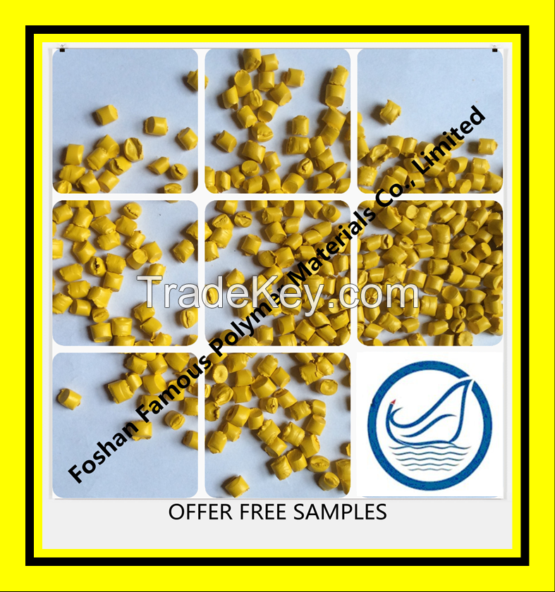 pp plastic material price Yellow Masterbatch Y3207 