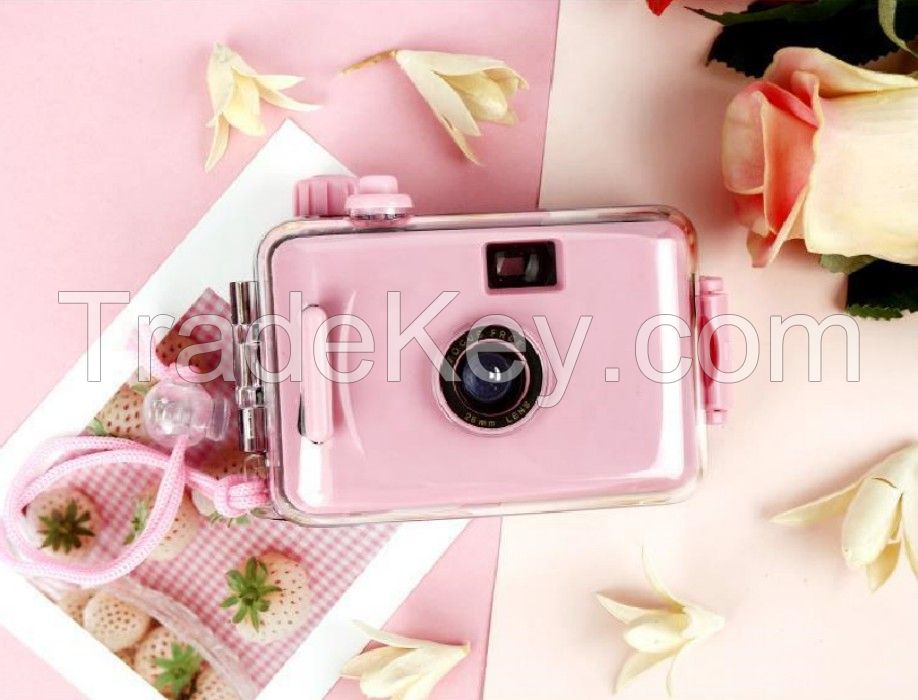 Retro Camera Waterproof 35MM Film Camera Cute Portable Film Camera