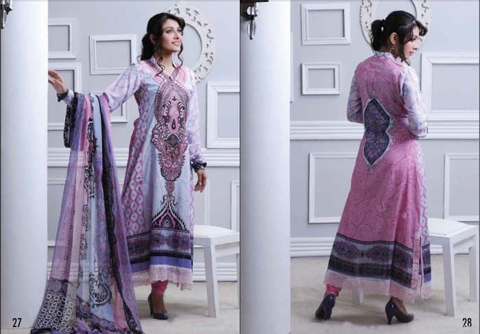 Al-Zohaib Manhoor Lawn Collection 2013