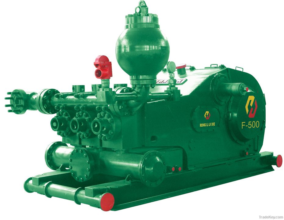 API standard triplex single acting mud pump