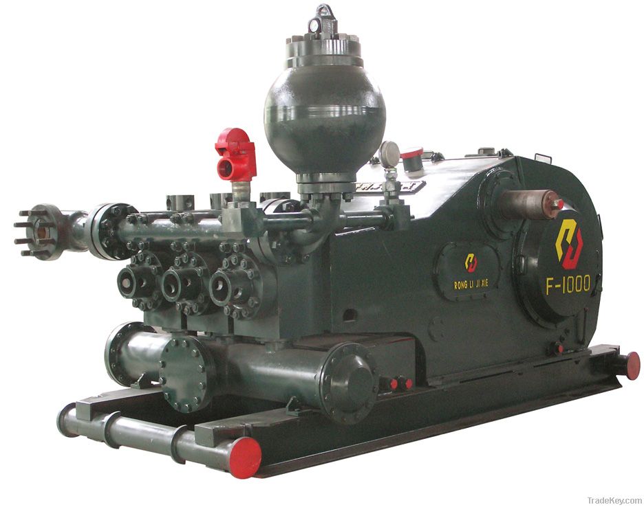 API standard triplex single acting mud pump