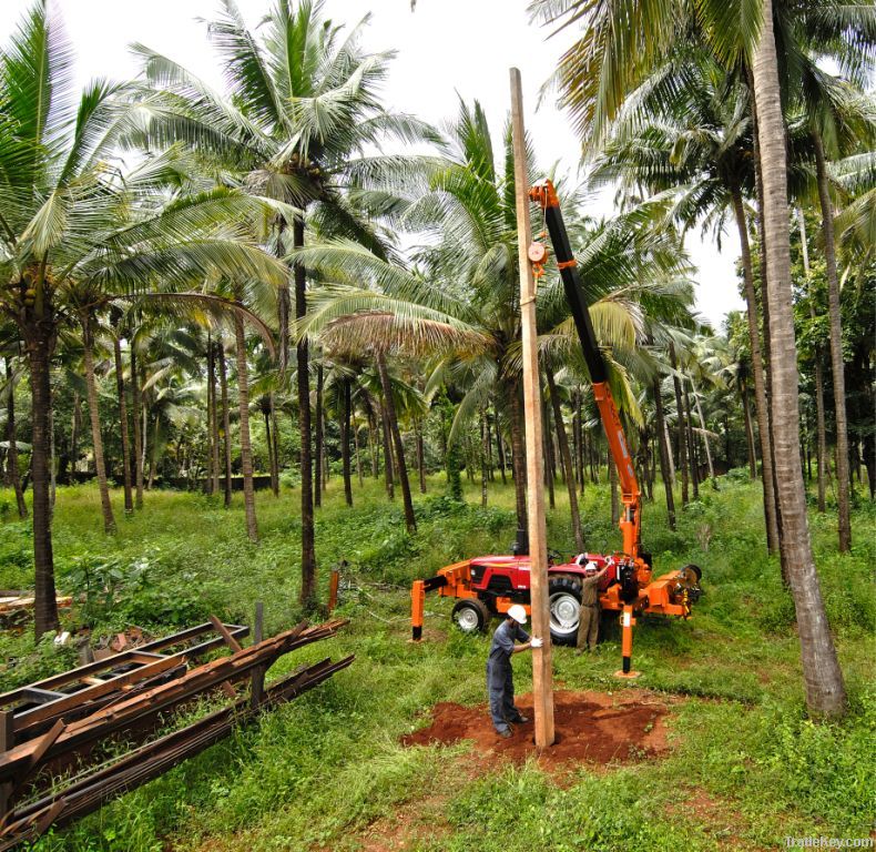 Tractor Mounted Crane