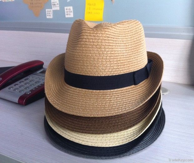 2013 New style Men&#039;s Fedora paper hats