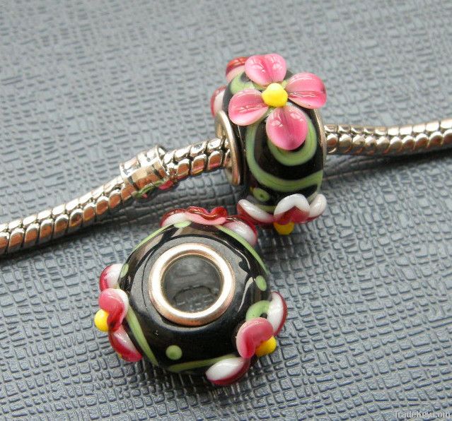 Lampwork Glass Large Hole Beads