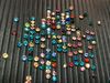 Cheapest pointback colorful rhinestone for rhinestone mesh making