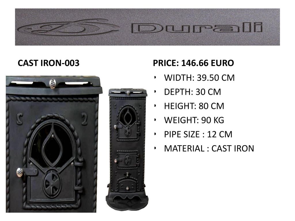 Cast Iron Stove