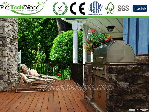 WPC co-extruded flooring-