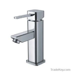 Single lever basin faucet