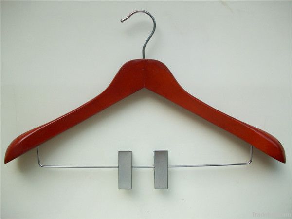 walnut color ash Wooden antique hanger