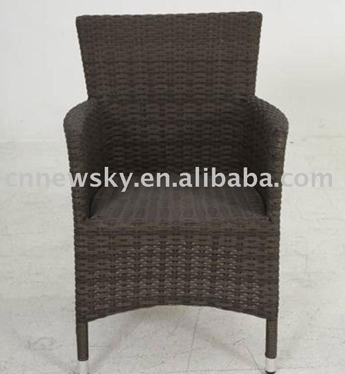 Outdoor wicker rattan chair