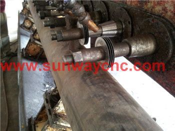 Slotted liner oil screen pipe CNC Slotting Machine 