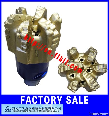 PDC bit diamond bit for oil well drilling 8 1/2