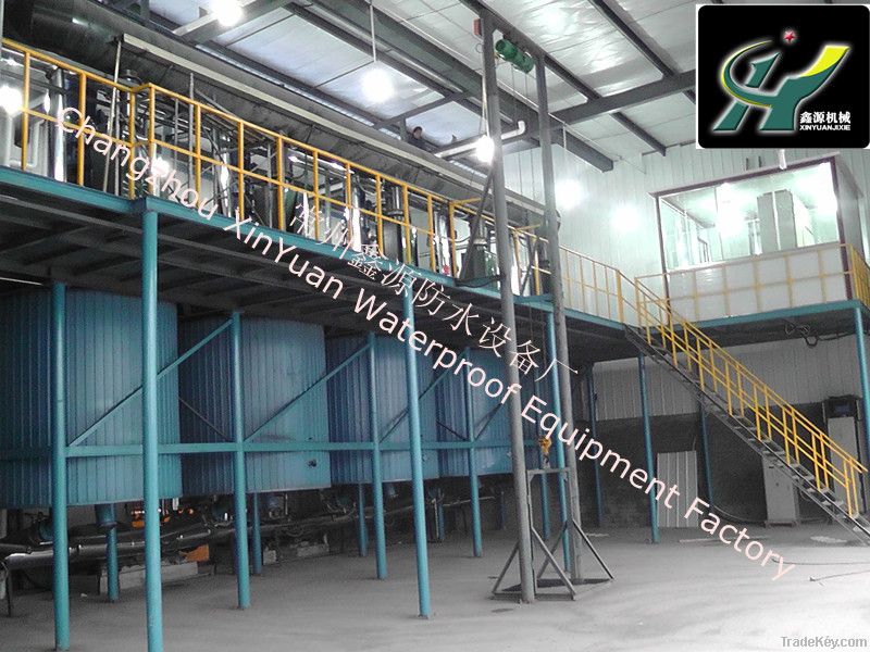 SBS/APP modified bitumen waterproofing membrane production line