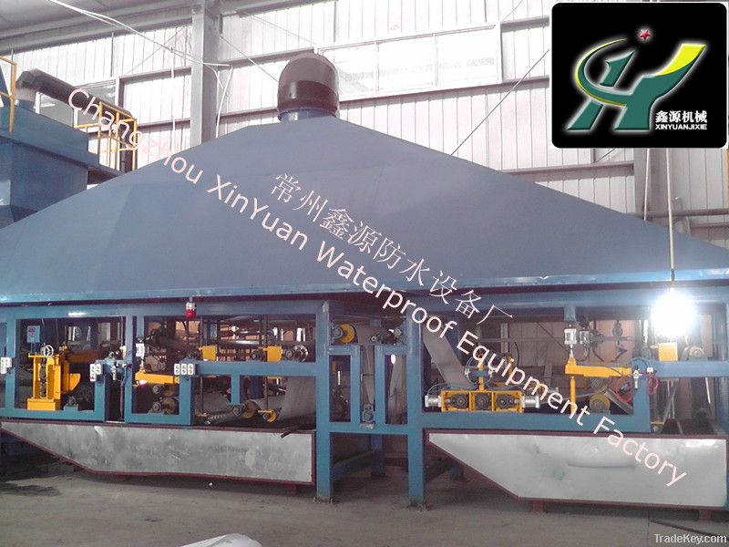 SBS/APP modified bitumen waterproofing membrane production line