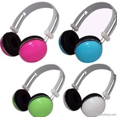 Colorful Earphone Computer Stereo MP3 Headphone