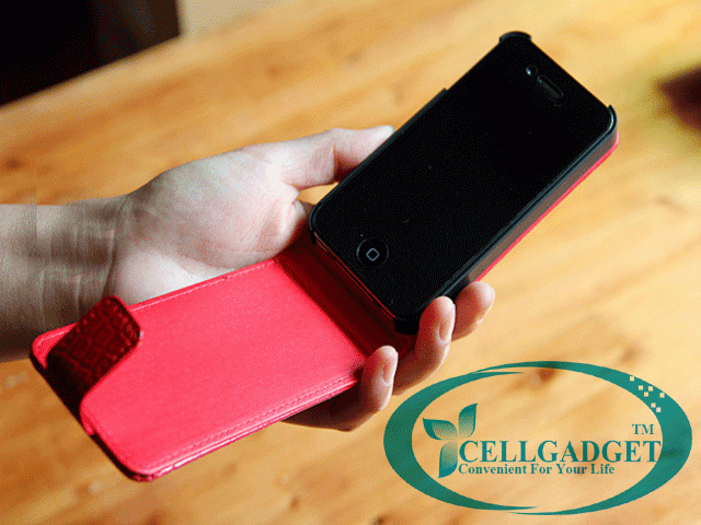 Flip Leather Case for iPhone5S, Flip Leather Case for iPhone5, Leather Case for iPhone5S