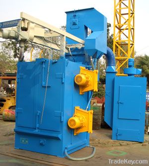 hook type shot blasting machine