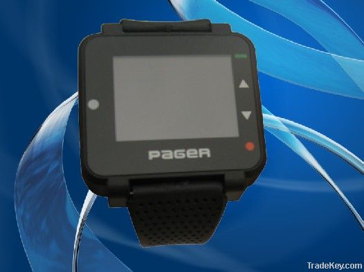 Text message pager watch