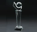 crystal trophy