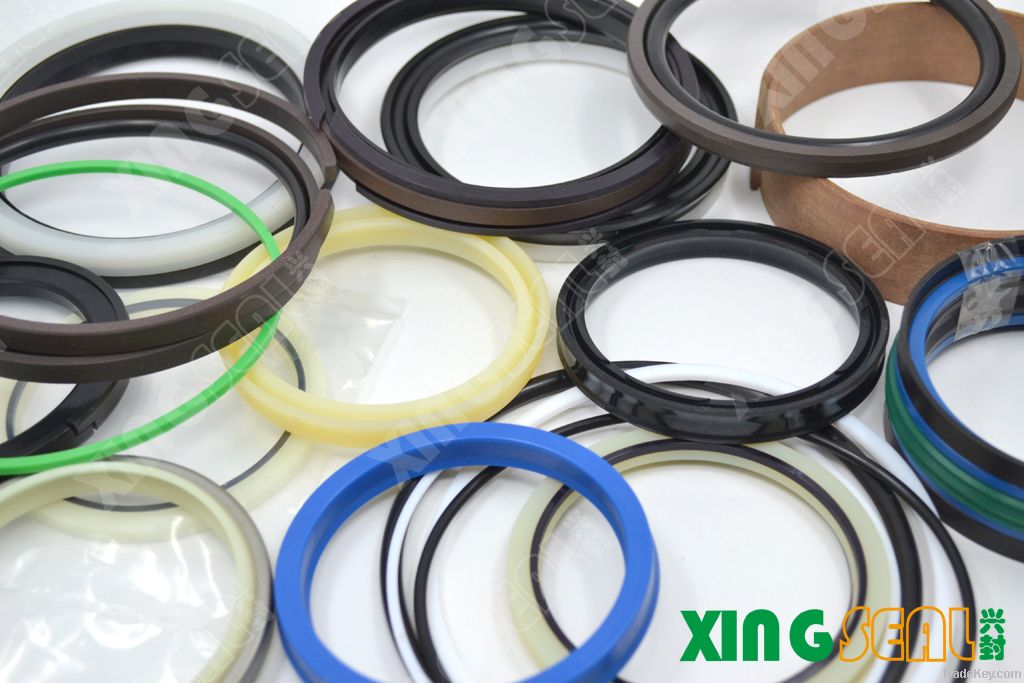 EXCAVATOR HYDRAULIC CYLINDER SEAL KIT--BOOM ARM BUCKET