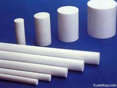 100% virgin PTFE moulded rod/Teflon moulded rod/PTFE extruded bar