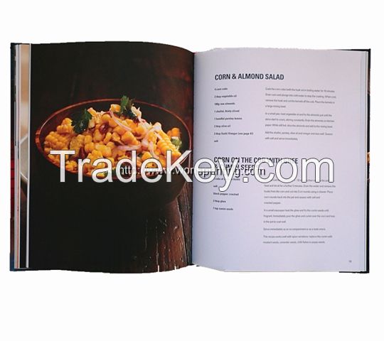 Cook Book Printing, Food Book Printing, Hardcover Book Printing