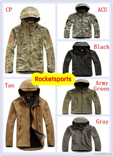 TAD V 4.0 Men Outdoor Hunting Camping Waterproof Coats Jacket Hoodie S