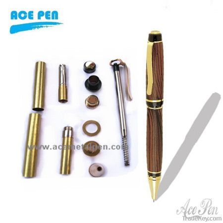 Cigar pen kits in 24kt Gold finish