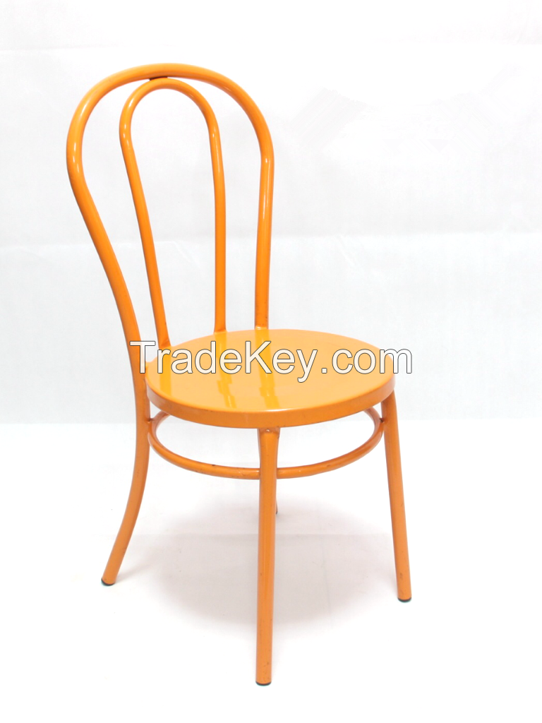 TW8013(Yellow) Steel Dining Chair