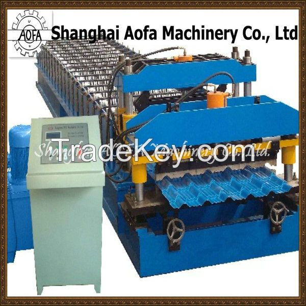 glazed tile roll formig machine