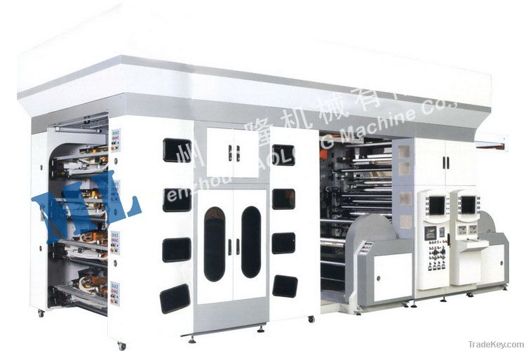 WQD TYPE SERVOMOTOR DRIVE PLC CONTROL 8 COLORS FLEXOGRAPHIC PRINTING M