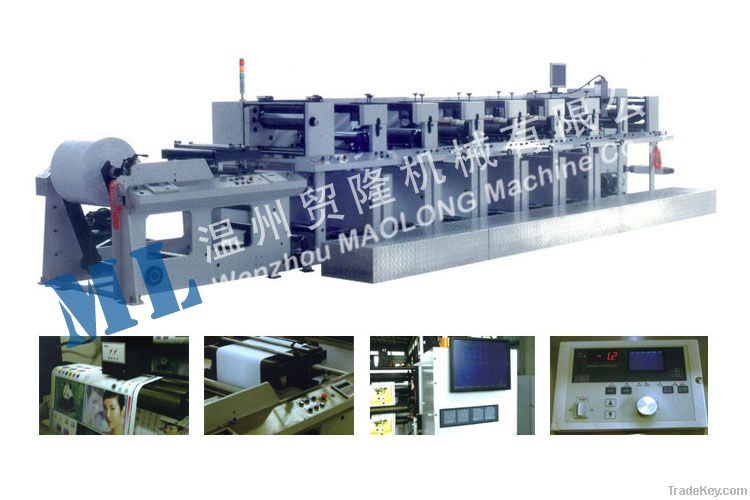 UNIT-TYPE FLEXOGRAPHIC PRINTING MACHINE