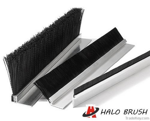 Door bottom seal brush weather stripping industry door seals strip bru