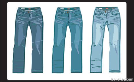 Denim jeans for ladies and men