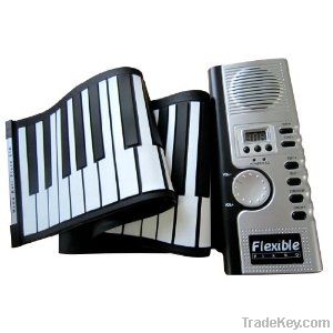 61 Keys Foldable Soft Portable Electric Digital Roll Up Keyboard Piano