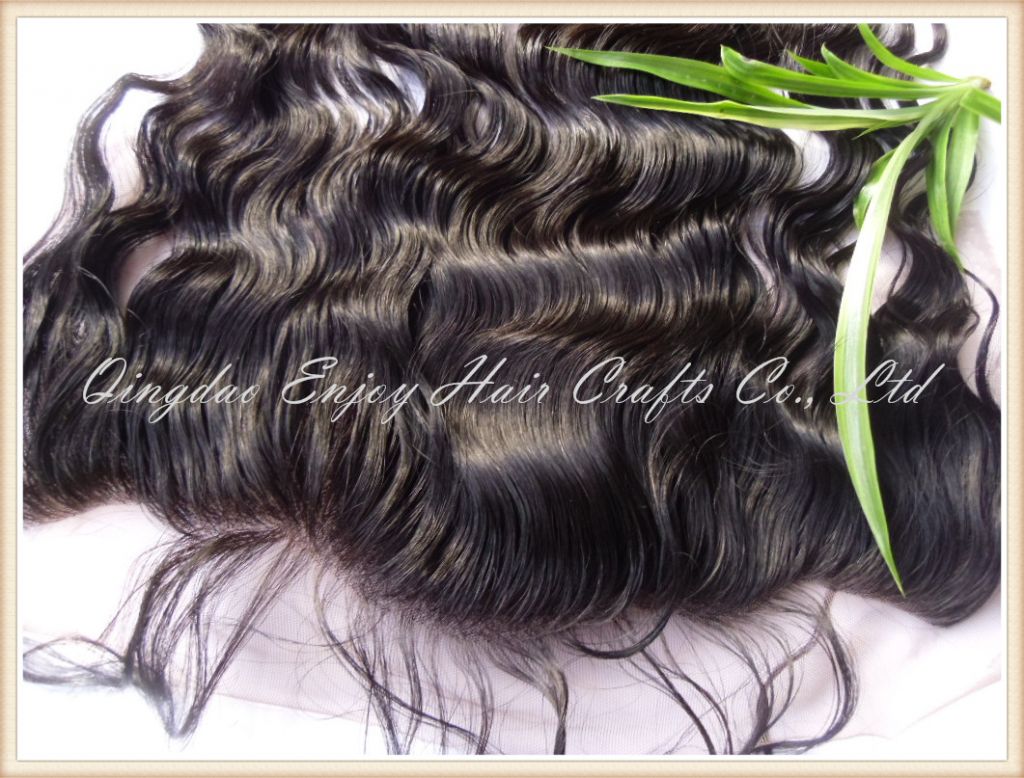 wholesale brazilian virgin hair 13x4  lace frontal hair extension body wave and free part