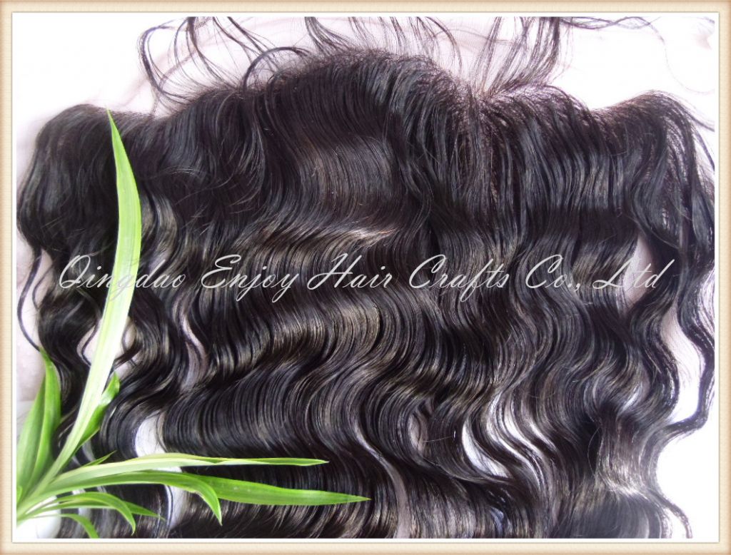 wholesale brazilian virgin hair 13x4  lace frontal hair extension body wave and free part