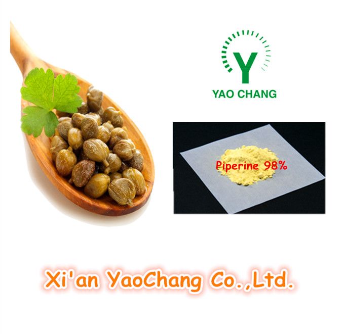 Piperine  98%  HPLC --  Piper Nigrum Extract Powder