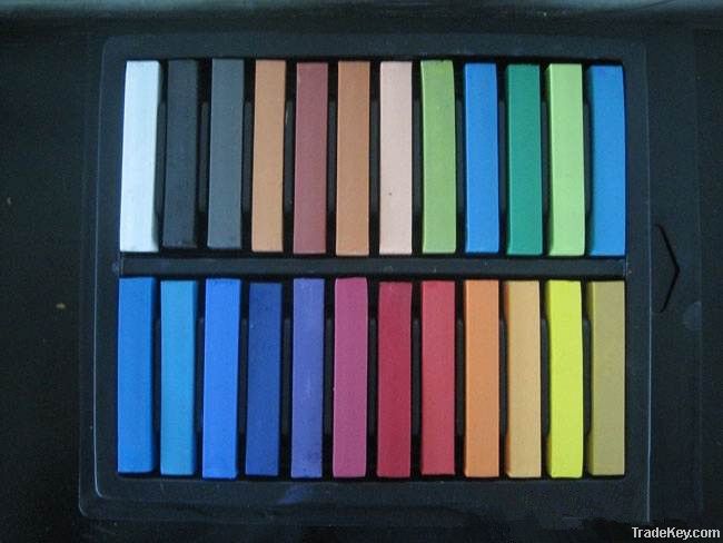 cheap new fashion Non-toxic Temporary round hair color chalk for hair
