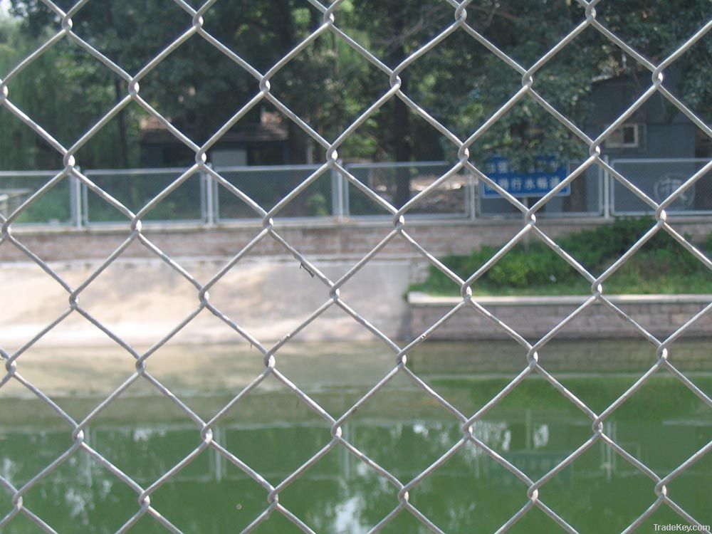 Chain link fence