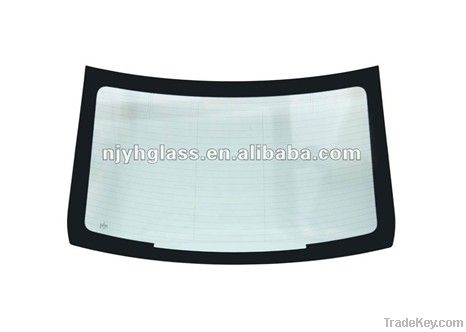 auto windshield, tempered glass